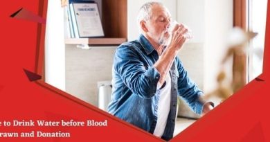 Significance to Drink Water before Blood Drawn and Donation