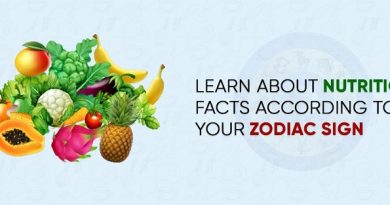 nutrition facts based on zodiac sign
