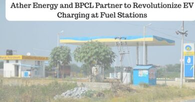Ather Energy and BPCL Partner to Revolutionize EV Charging at Fuel Stations